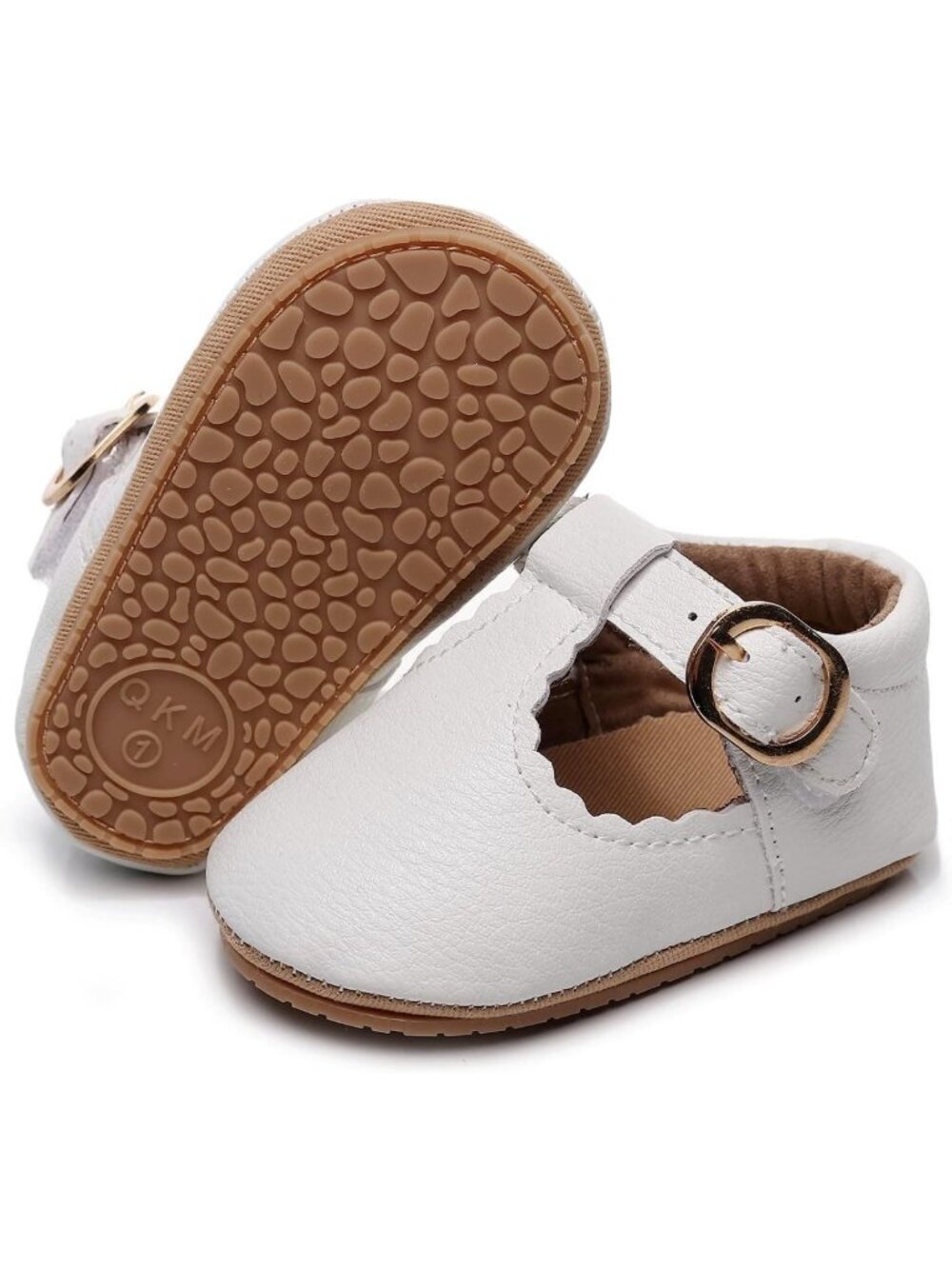 Infant Mary Jane Flats for Baby Girls | Non-Slip Moccasins | Cute & Comfy Shoes